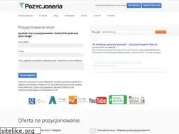 Sites similar to pozycjoneria.pl