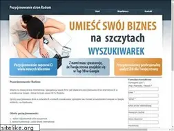 Sites similar to pozycjonowanie-radom.pl