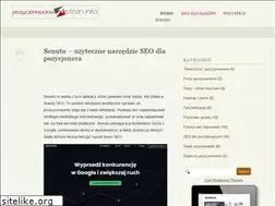 Sites similar to pozycjonowaniestron.info