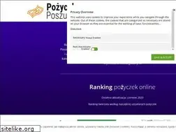 Sites similar to pozyczkaposzukiwana.pl