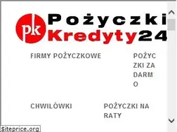 Sites similar to pozyczkikredyty24.pl