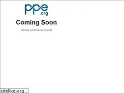 Sites similar to ppe.org