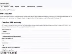 Sites similar to ppfcalculator.co.in