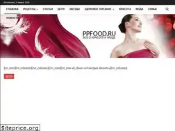 Sites similar to ppfood.ru