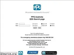 Sites similar to ppgmsds.com.au