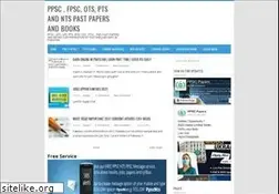 Sites similar to ppscpastpapers.blogspot.com