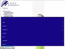 Sites similar to ppsphysiotherapy.com.au