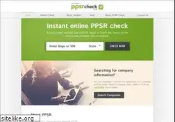 Sites similar to ppsrcheck.com.au
