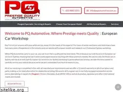 Sites similar to pqautomotive.com.au