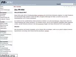 Sites similar to pr-wiki.de