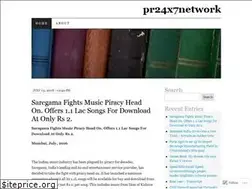 Sites similar to pr24x7network.wordpress.com
