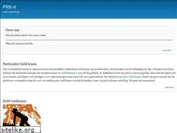 Sites similar to pr9.nl