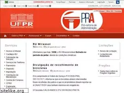 Sites similar to pra.ufpr.br