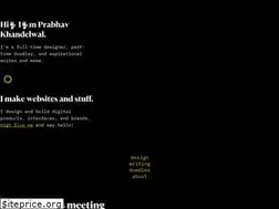 Sites similar to prabhavkhandelwal.com