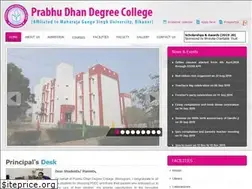 Sites similar to prabhudhandegreecollege.org