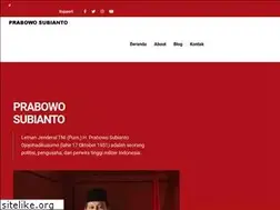Sites similar to prabowosubianto.info