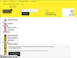 Sites similar to pracovneodevykado.sk