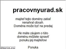 Sites similar to pracovnyurad.sk