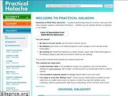 Sites similar to practicalhalacha.com