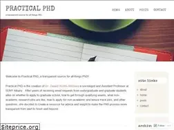 Sites similar to practicalphd.net