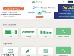 Sites similar to practice.geeksforgeeks.org