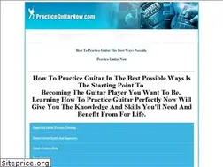 Sites similar to practiceguitarnow.com