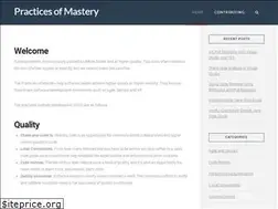 Sites similar to practicesofmastery.com