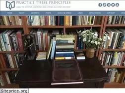 Sites similar to practicetheseprinciplesthebook.com