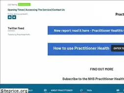 Sites similar to practitionerhealth.nhs.uk