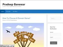 Sites similar to pradeepbanewar.com