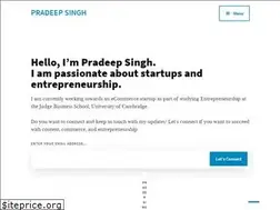 Sites similar to pradeepsingh.com