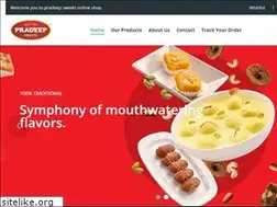 Sites similar to pradeepsweets.com
