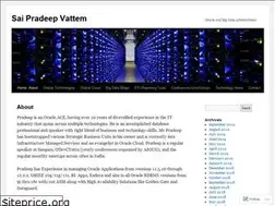 Sites similar to pradeepvattem.wordpress.com