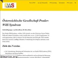 Sites similar to prader-willi-syndrom.at