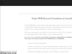 Sites similar to praderwilli.org.au