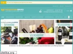 Sites similar to praesentkorbservice.de