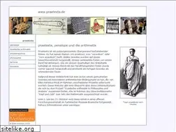 Sites similar to praetexta.de