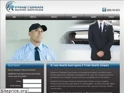 Sites similar to praetorianguardservices.com