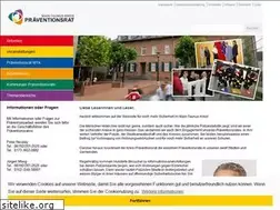Sites similar to praeventionsrat.com