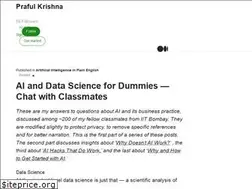 Sites similar to praful-krishna.medium.com