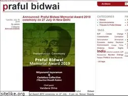 Sites similar to prafulbidwai.org