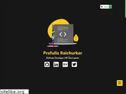 Sites similar to prafulla.tech