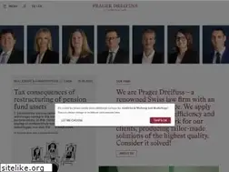 Sites similar to prager-dreifuss.com