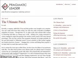 Sites similar to pragmaticleader.net