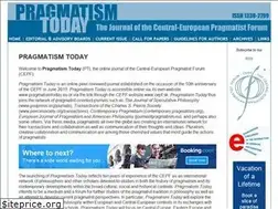 Sites similar to pragmatismtoday.eu