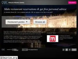 Sites similar to praguedining.com