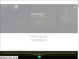 Sites similar to prairial-restaurant.fr