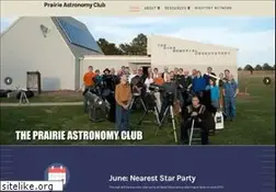Sites similar to prairieastronomyclub.org