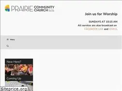 Sites similar to prairiecommunitychurch.net
