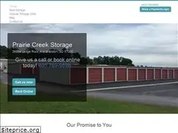 Sites similar to prairiecreekstoragellc.com